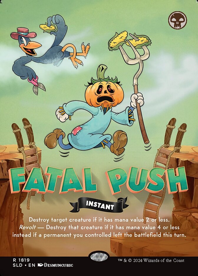 Empurrão Fatal / Fatal Push - Magic: The Gathering - MoxLand