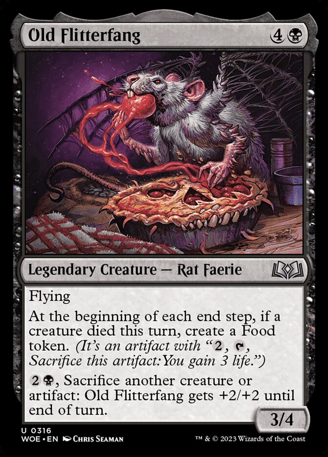 Velho Presalada / Old Flitterfang - Magic: The Gathering - MoxLand