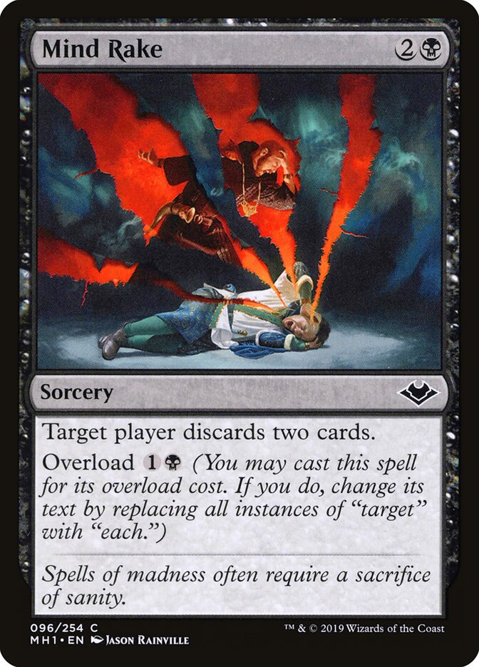 Laceração Mental / Mind Rake - Magic: The Gathering - MoxLand