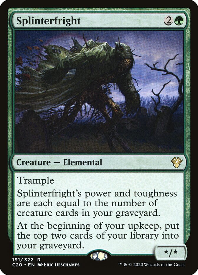 Assombro Farpado / Splinterfright - Magic: The Gathering - MoxLand