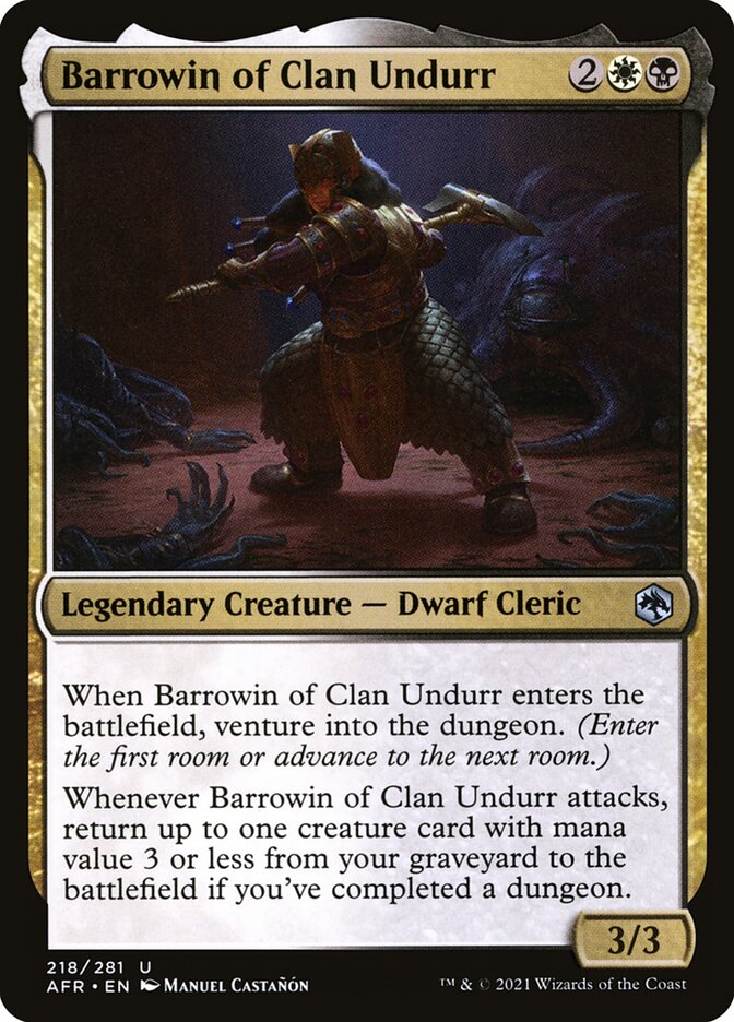 Barrowin do Clã Undurr / Barrowin of Clan Undurr - Magic: The Gathering - MoxLand