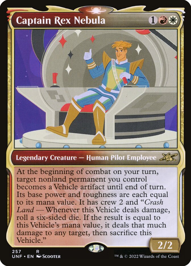 Captain Rex Nebula - Magic: The Gathering - MoxLand