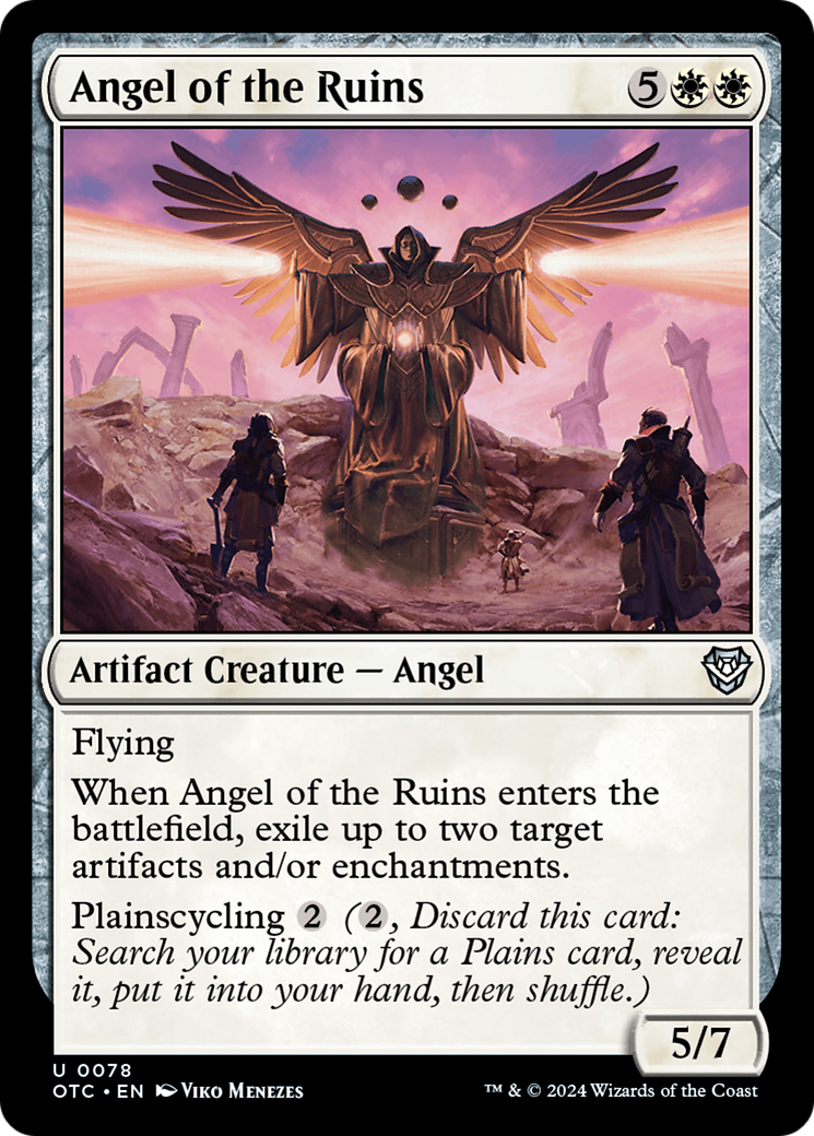 Anjo das Ruínas / Angel of the Ruins - Magic: The Gathering - MoxLand