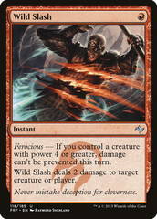 Talho Selvagem / Wild Slash