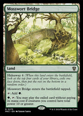 Ponte Musgomosto / Mosswort Bridge - Magic: The Gathering - MoxLand