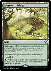 Ponte Musgomosto / Mosswort Bridge - Magic: The Gathering - MoxLand
