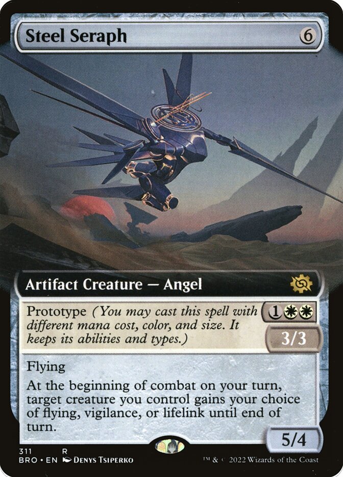 Serafim de Aço / Steel Seraph - Magic: The Gathering - MoxLand
