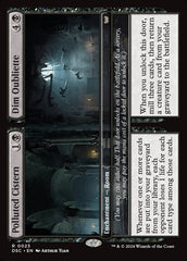 Polluted Cistern / Dim Oubliette - Magic: The Gathering - MoxLand