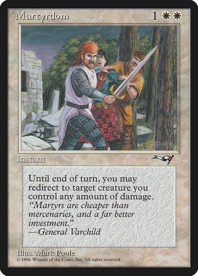 Martírio / Martyrdom - Magic: The Gathering - MoxLand