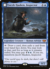 Jacob Hauken, Inspetor / Jacob Hauken, Inspector - Magic: The Gathering - MoxLand