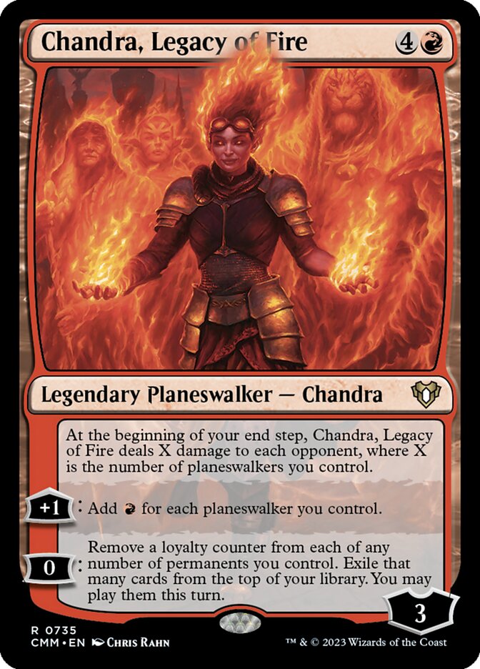 Chandra, Legacy of Fire - Magic: The Gathering - MoxLand