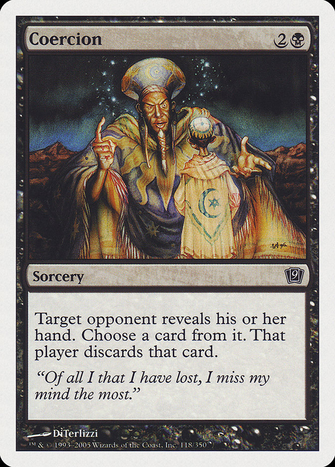 Coerção / Coercion - Magic: The Gathering - MoxLand