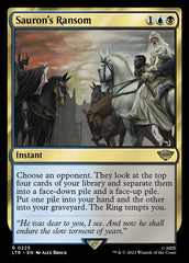 Resgate de Sauron / Sauron's Ransom - Magic: The Gathering - MoxLand