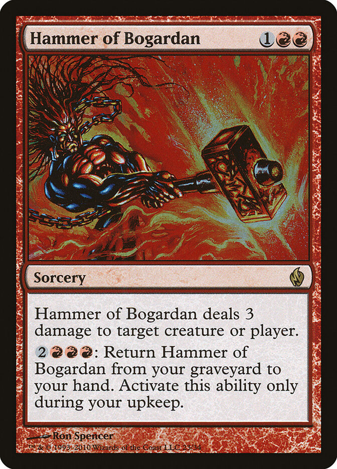 Martelo de Bogardan / Hammer of Bogardan - Magic: The Gathering - MoxLand