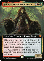 Faldorn, Arauta de Lobo Medonho / Faldorn, Dread Wolf Herald - Magic: The Gathering - MoxLand