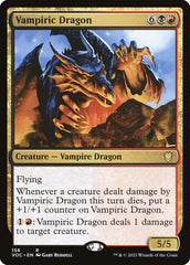 Dragão Vampírico / Vampiric Dragon - Magic: The Gathering - MoxLand