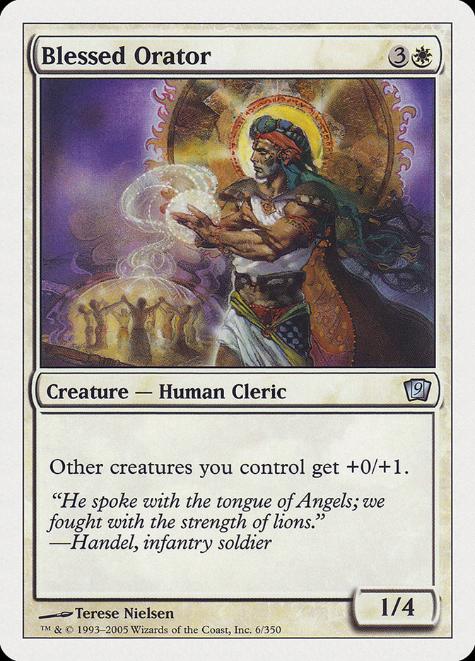 Orador Abençoado / Blessed Orator - Magic: The Gathering - MoxLand