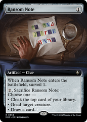 Ransom Note - Magic: The Gathering - MoxLand