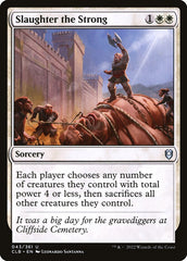 Matar os Fortes / Slaughter the Strong - Magic: The Gathering - MoxLand