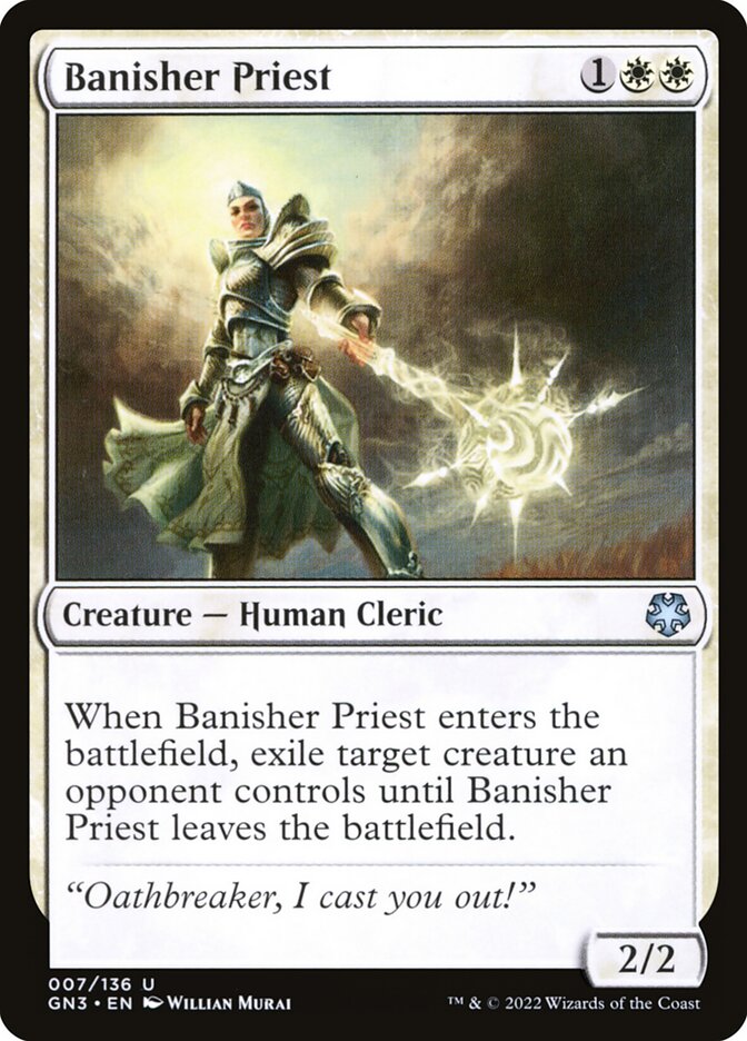 Sacerdote Banidor / Banisher Priest - Magic: The Gathering - MoxLand