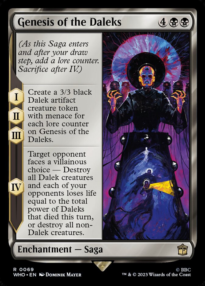 Genesis of the Daleks - Magic: The Gathering - MoxLand
