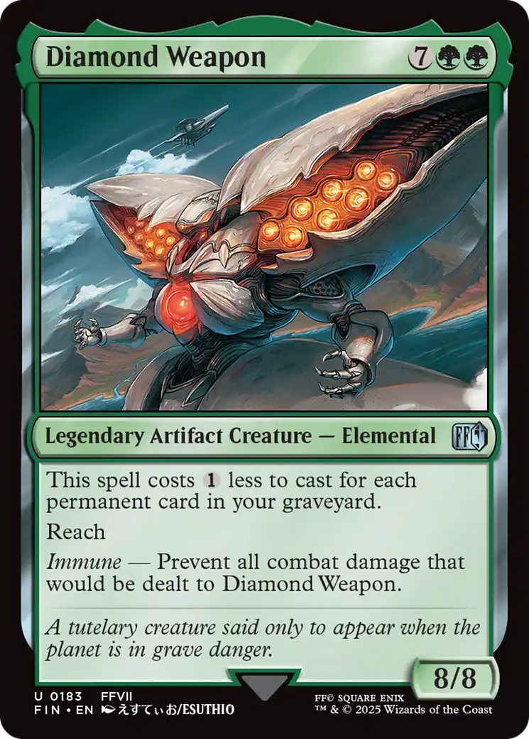 Arma Diamante / Diamond Weapon - Magic: The Gathering - MoxLand