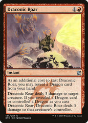 Rugido Dragônico / Draconic Roar - Magic: The Gathering - MoxLand