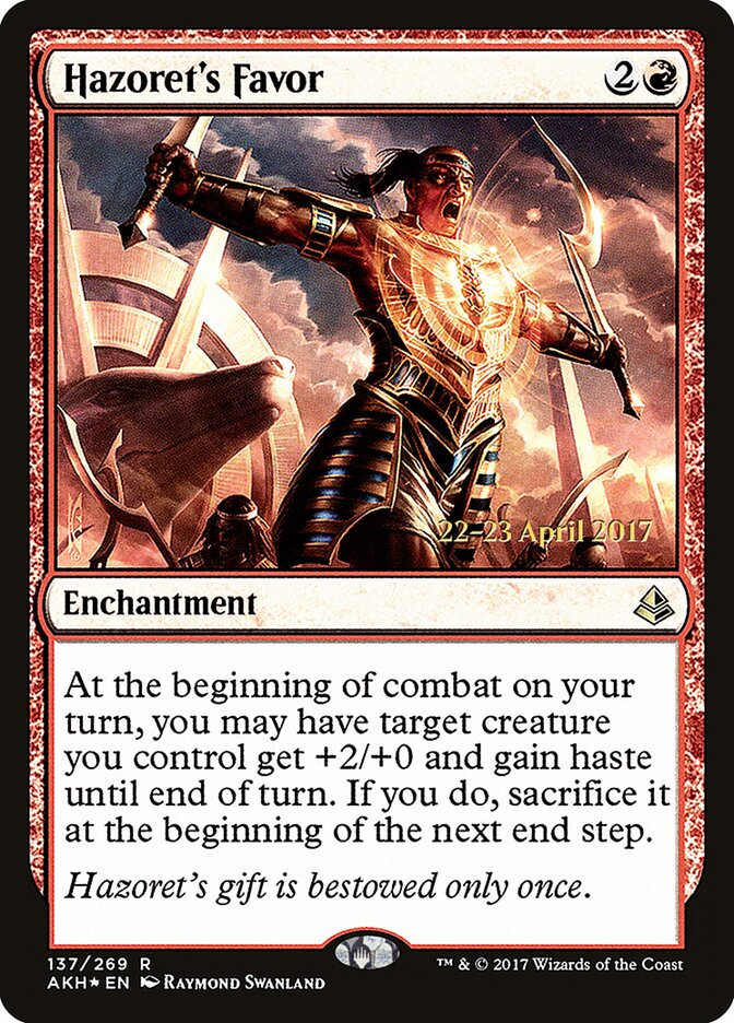 Favor de Hazoret / Hazoret's Favor - Magic: The Gathering - MoxLand