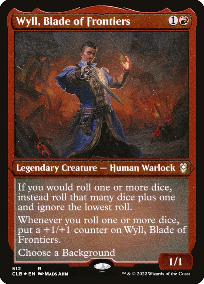 Wyll, Lâmina das Fronteiras / Wyll, Blade of Frontiers - Magic: The Gathering - MoxLand