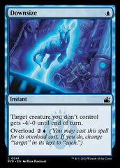 Diminuição / Downsize - Magic: The Gathering - MoxLand