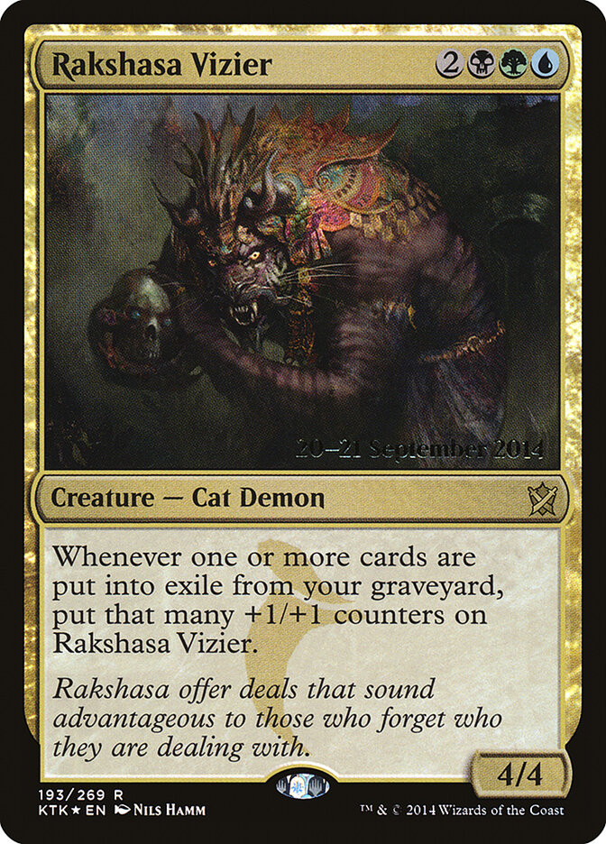 Vizir Rakshasa / Rakshasa Vizier - Magic: The Gathering - MoxLand