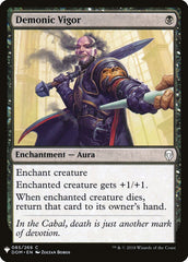 Vigor Demoníaco / Demonic Vigor - Magic: The Gathering - MoxLand