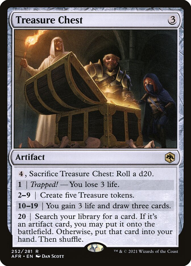 Baú de Tesouro / Treasure Chest - Magic: The Gathering - MoxLand
