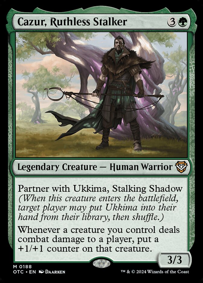 Cazur, Espreitador Impiedoso / Cazur, Ruthless Stalker - Magic: The Gathering - MoxLand