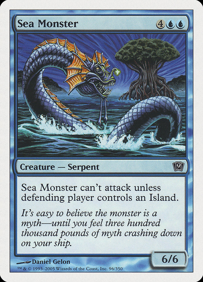 Monstro Marinho / Sea Monster - Magic: The Gathering - MoxLand