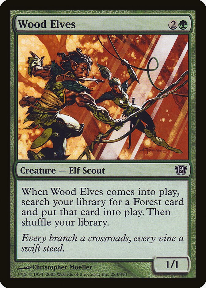 Elfos da Floresta / Wood Elves - Magic: The Gathering - MoxLand