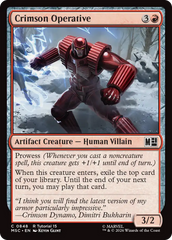 Crimson Operative - Magic: The Gathering - MoxLand