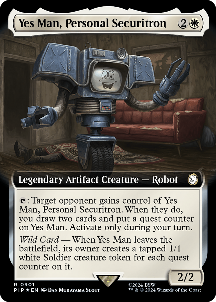 Yes Man, Personal Securitron - Magic: The Gathering - MoxLand