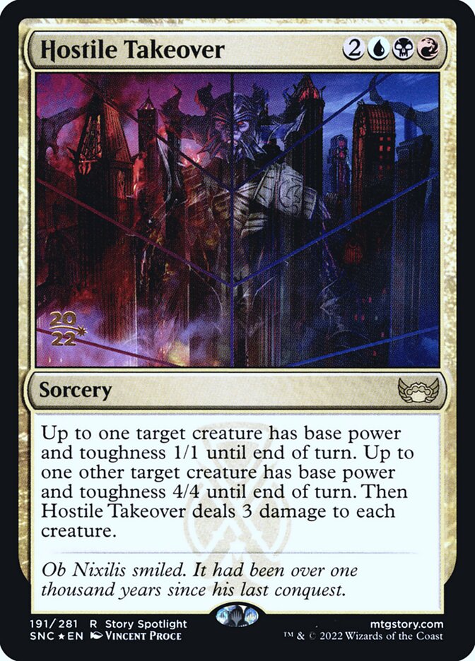 Aquisição Hostil / Hostile Takeover - Magic: The Gathering - MoxLand