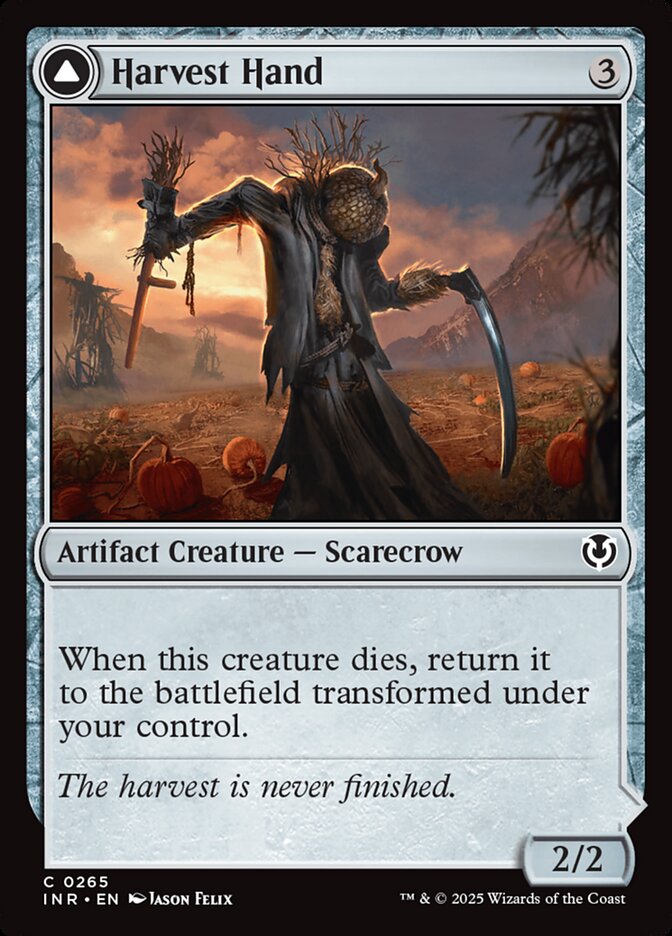 Mão da Colheita / Harvest Hand - Magic: The Gathering - MoxLand