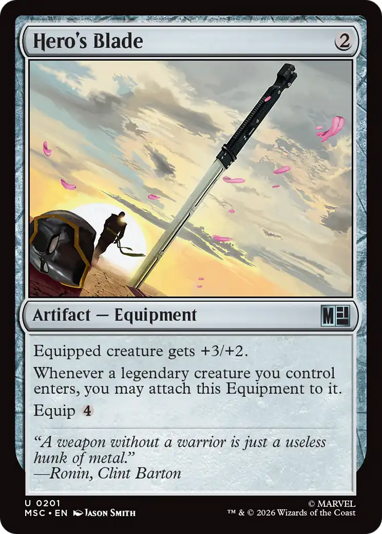 Lâmina do Herói / Hero's Blade - Magic: The Gathering - MoxLand