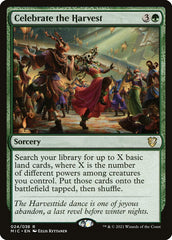 Celebrar a Colheita / Celebrate the Harvest - Magic: The Gathering - MoxLand