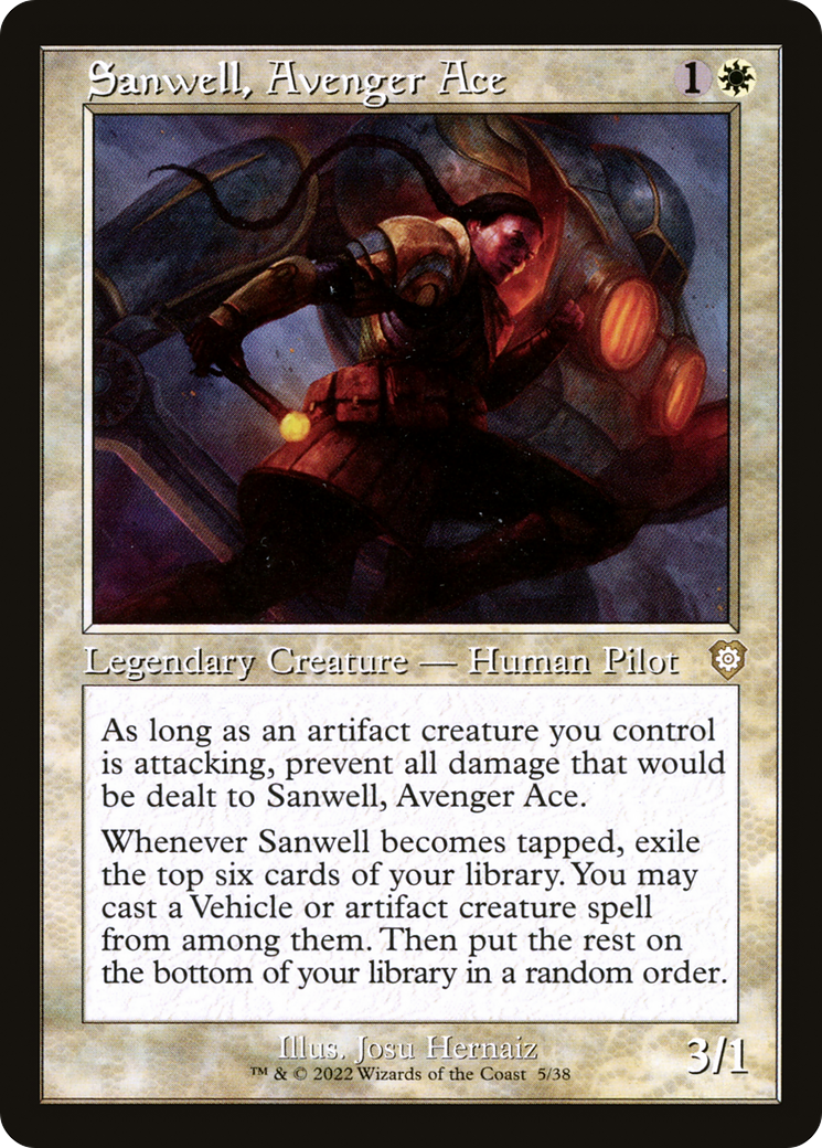 Sanwell, Avenger Ace - Magic: The Gathering - MoxLand
