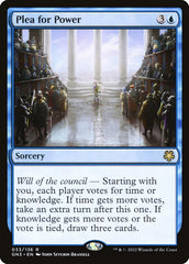 Apelo ao Poder / Plea for Power - Magic: The Gathering - MoxLand