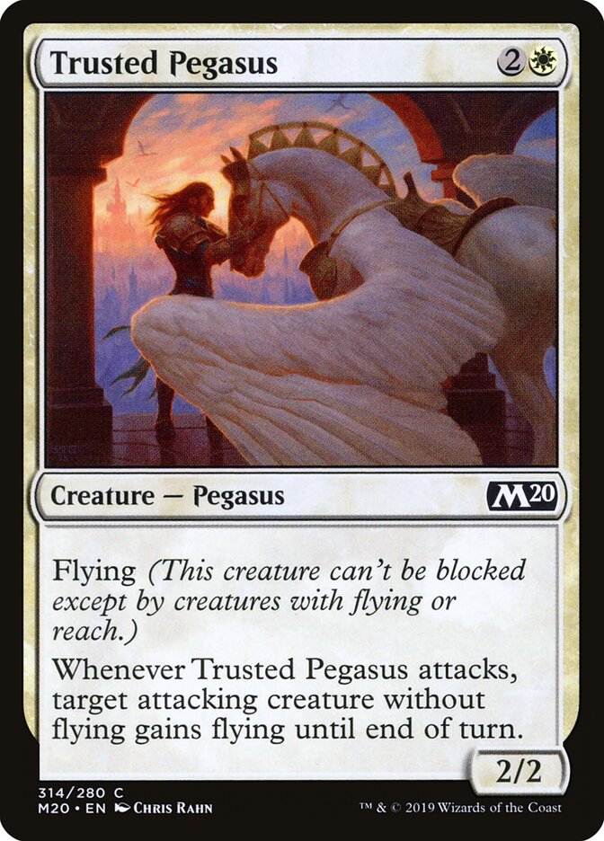 Pégaso Confiável / Trusted Pegasus - Magic: The Gathering - MoxLand
