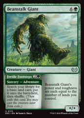 Gigante do Pé de Feijão / Pegadas Férteis / Beanstalk Giant / Fertile Footsteps - Magic: The Gathering - MoxLand
