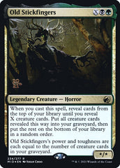 Velho Dedos-de-palito / Old Stickfingers - Magic: The Gathering - MoxLand