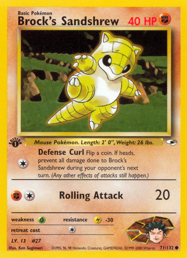 Brock's Sandshrew - MoxLand - MoxLand