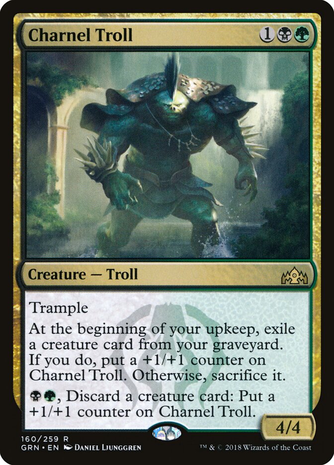 Trol do Ossuário / Charnel Troll - Magic: The Gathering - MoxLand