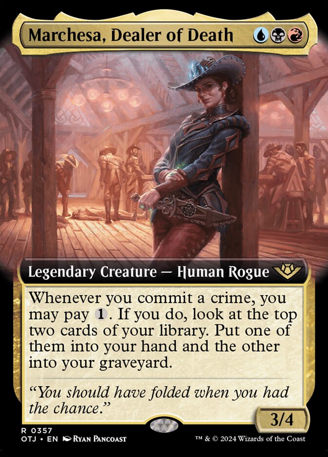 Marchesa, Mercadora da Morte / Marchesa, Dealer of Death - Magic: The Gathering - MoxLand